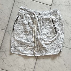 Athletic skirt with built in shorts.